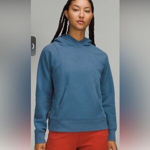 Lululemon Loungeful Hoodie - color soft denim- size 6